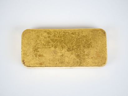 Lingot en or jaune d'1 kg (995,9 g), numéroté...