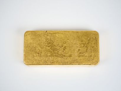 Lingot en or jaune d'1 kg (995,9 g), numéroté...
