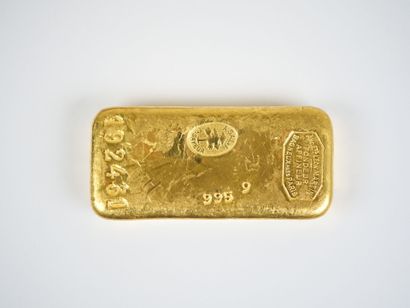 Lingot en or jaune d'1 kg (995,9 g), numéroté...