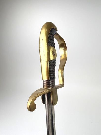Royaume de Bavière, 1ere GM. 
Sabre d'officier.
Monture...