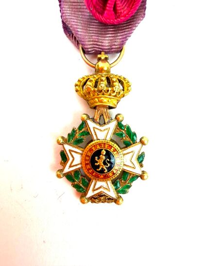 Belgique, XXème.
Ordre de Léopold, institué...