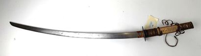 Japon, 2nde moitié période Edo (1603-1868).
Sabre...