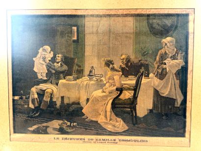 Léopold FLAMENG (1831-1911), d'après.
Gravure...