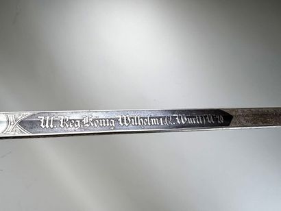 Royaume du Wurttemberg, 1ère GM.
Beau sabre...