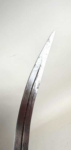 Empire Indo-Persan, XIXème.
Sabre dit Talwar.
Monture...