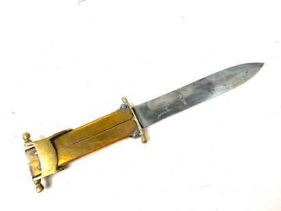 France, 1ère GM.
Couteau de poche pliant...