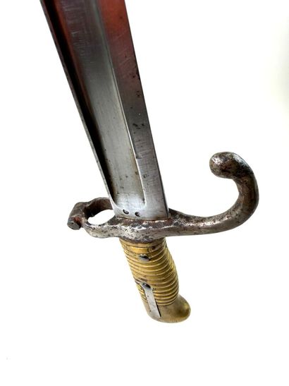 France, IIIe République (1870-1940).
Sabre-baïonnette...