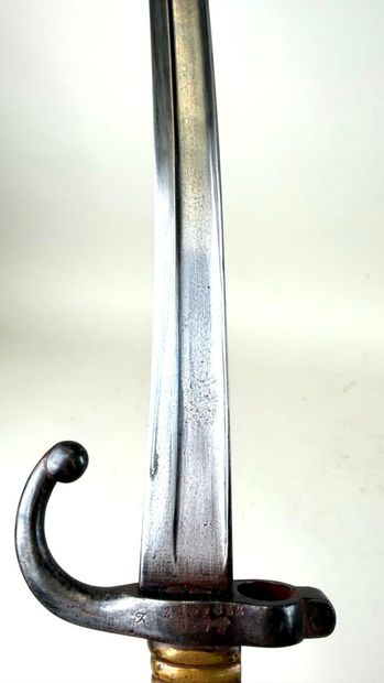 France, Période IIIème République (1870-1940).
Sabre-baïonnette...