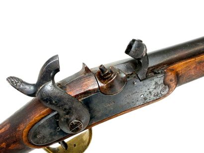 Grande-Bretagne, milieu XIXème.
Fusil Short...