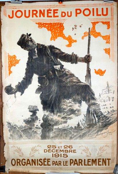 France, 1ère GM.
Affiche 