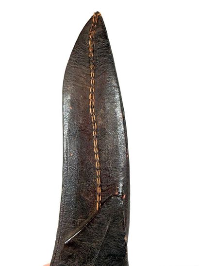 Inde, XXe.
Poignard traditionnel « Kukri...