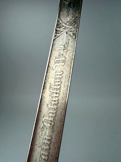 Royaume de Bade, Second Reich (1871-1918).
Sabre...