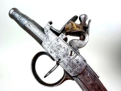 Europe (Grande-Bretagne ?), fin XVIIIe.
Pistolet...