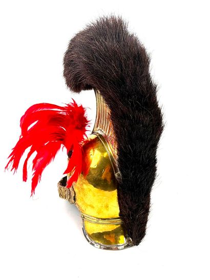 Indéterminé, XIXème, 
Casque de cavalerie...