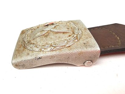 Germany, 2nd GM.
Luftwaffe troop belt buckle.
Aluminum...