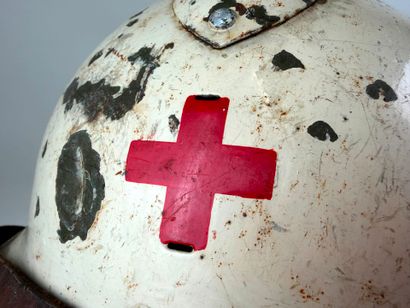 France, 2ème GM.
Casque modèle 26 reconditionné...