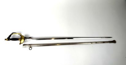 France, IIIème République (1870-1940).
Épée...