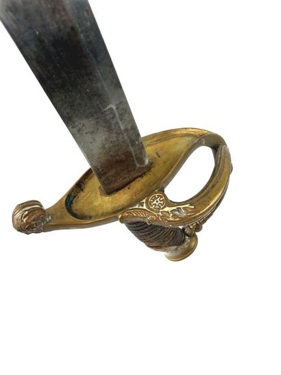 France, XIXème.
Sabre d'officier modèle 1821.
Monture...