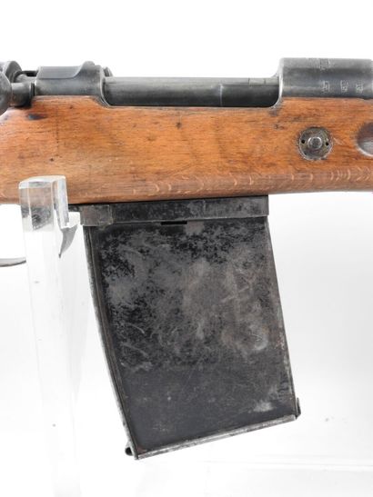 Allemagne, 1ère GM.
Rare fusil à verrou Gewehr...