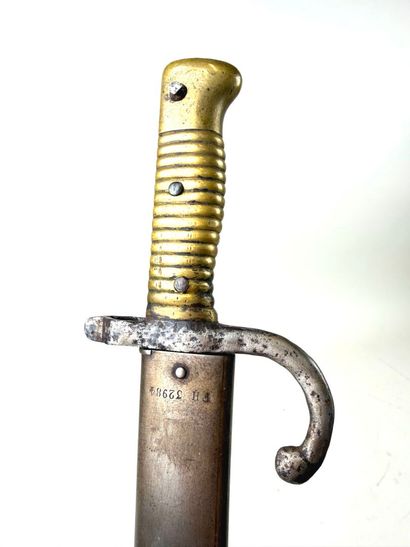 France, IIIe République (1870-1940).
Sabre-baïonnette...