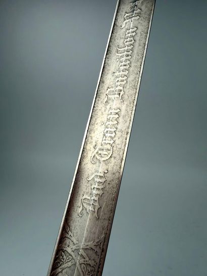 Royaume de Bade, Second Reich (1871-1918).
Sabre...