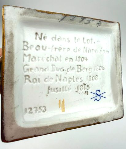 Deux sujets en porcelaine de Saxe Scheibe-Alsbach...