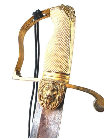 Grande-Bretagne, début XIXème.
Sabre d'officier...