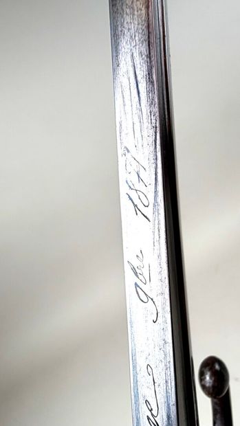 France, Période IIIème République (1870-1940).
Sabre-baïonnette...