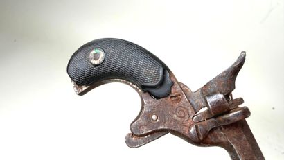 Belgique, fin XIXème.
Pistolet de poche type...