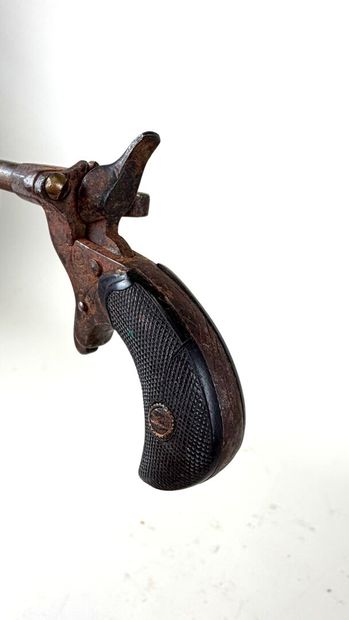 Belgique, fin XIXème.
Pistolet de poche type...