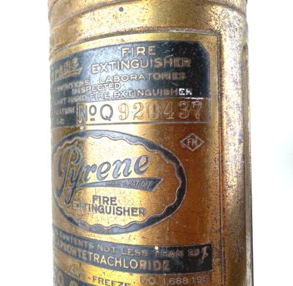 United States, 2nd GM.
Pyrene fire extinguisher...