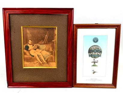 France, XXème.
Lot de gravures sur le thème...