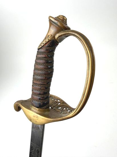 Royaume de Saxe, Second Reich (1871-1918).
Sabre...