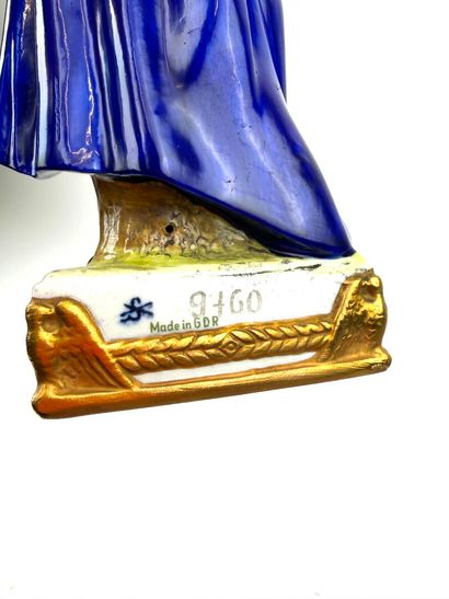 Deux sujets en porcelaine de Saxe Scheibe-Alsbach...