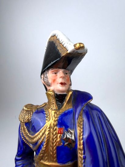 Deux sujets en porcelaine de Saxe Scheibe-Alsbach...