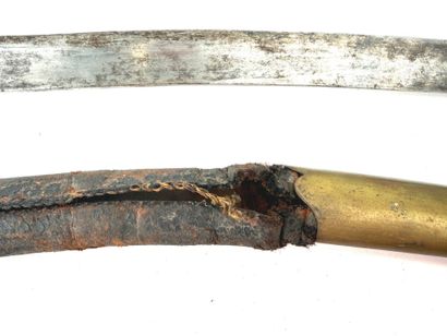 France, XIXème.
Sabre d'officier modèle 1821.
Monture...