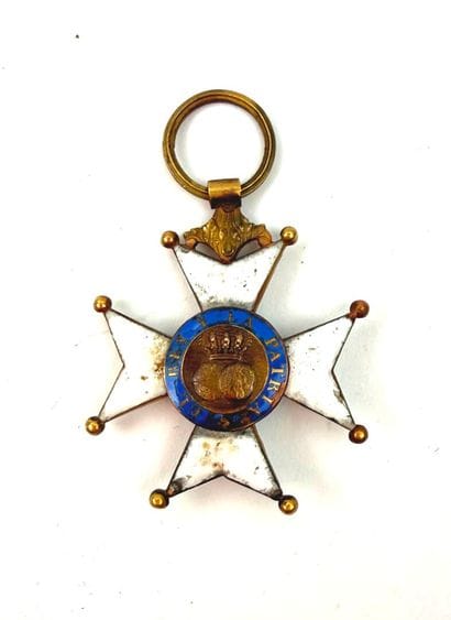 Espagne, XIXème.
Ordre Royal et militaire...