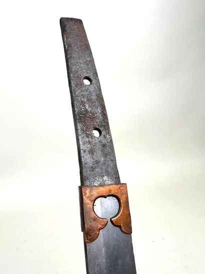 Japon, 2nde moitié période Edo (1603-1868).
Sabre...