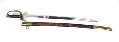 France, IIIème République (1870-1940).
Sabre...