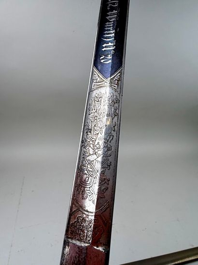 Royaume du Wurttemberg, 1ère GM.
Beau sabre...