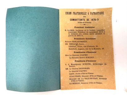 France, IIIème République (1870-1940).
Lot...