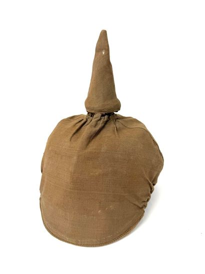 Grand Duché de Bade, 1ère GM.
Casque à pointe...