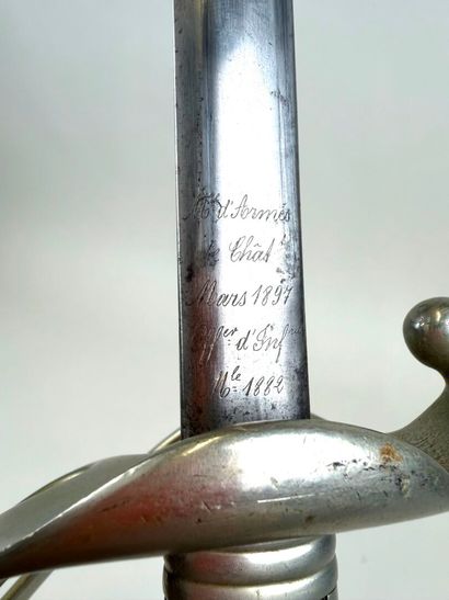 France, IIIème République (1870-1940).
Sabre...