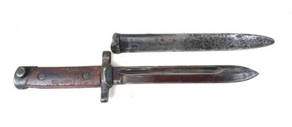 Italie, XXème.
Baïonnette modèle 1938 Carcano....
