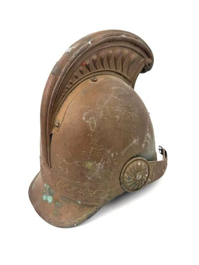 France, IIIème République (1870-1940).
Casque...