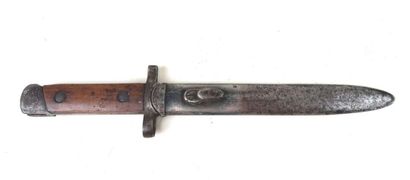 Italie, XXème.
Baïonnette modèle 1938 Carcano....