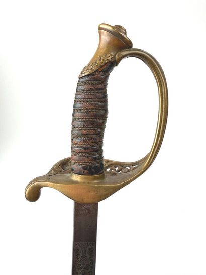 Royaume de Saxe, Second Reich (1871-1918).
Sabre...