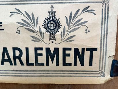 France, 1ère GM.
Affiche 