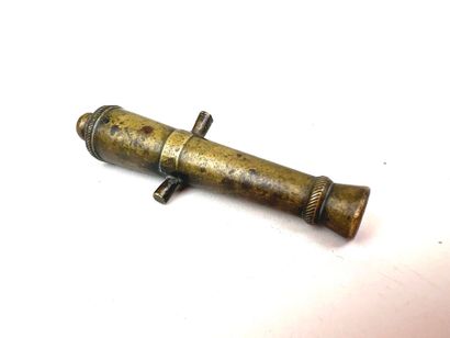 France, XIXème.
Petit tube de canon d'artillerie...