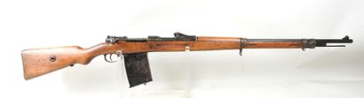 Allemagne, 1ère GM.
Rare fusil à verrou Gewehr...